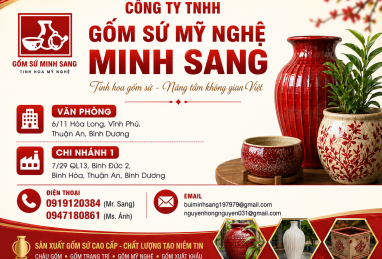 Gốm Sứ Bình Dương – Địa Chỉ Sản Xuất Chậu Gốm Xuất Khẩu Uy Tín, Giá Tốt